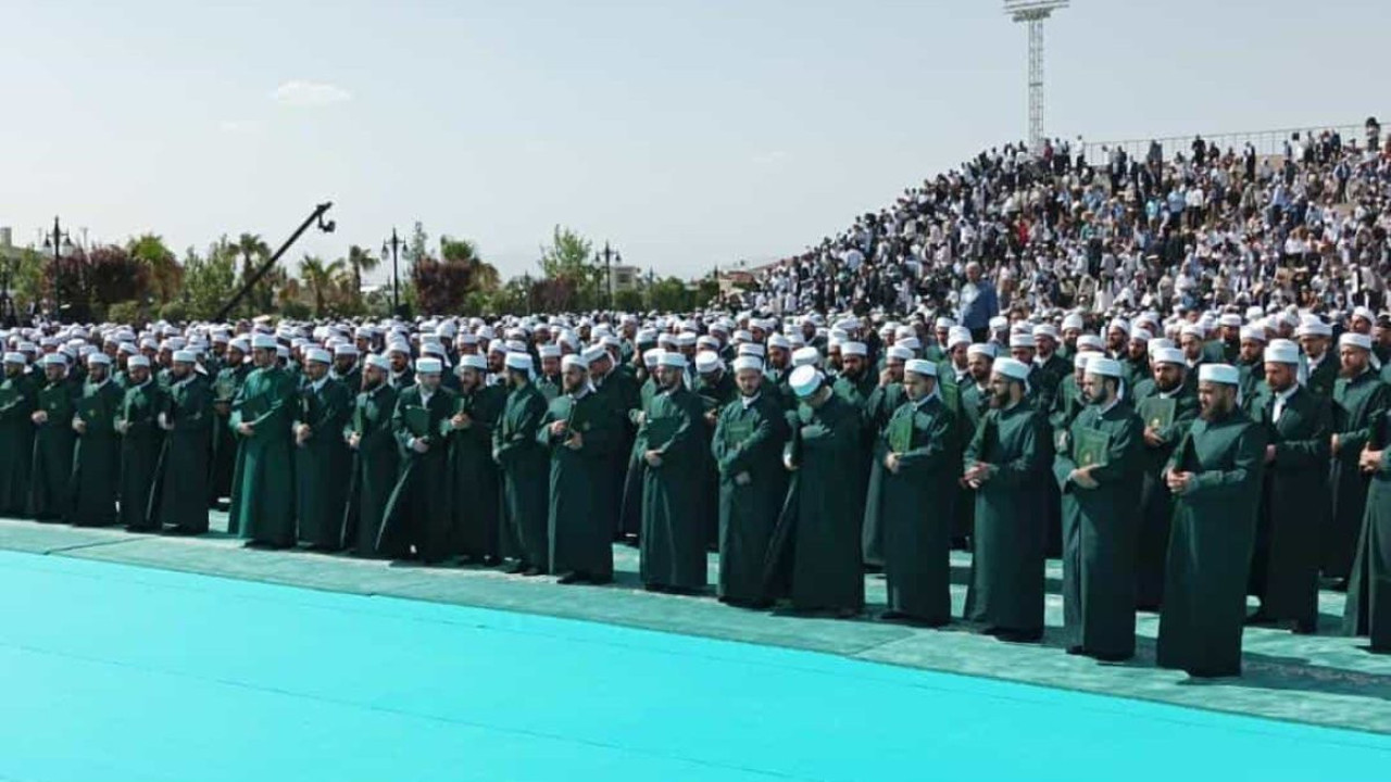 Görüntüler Adıyaman’dan: Menzil’den cübbeli sarıklı icazet töreni