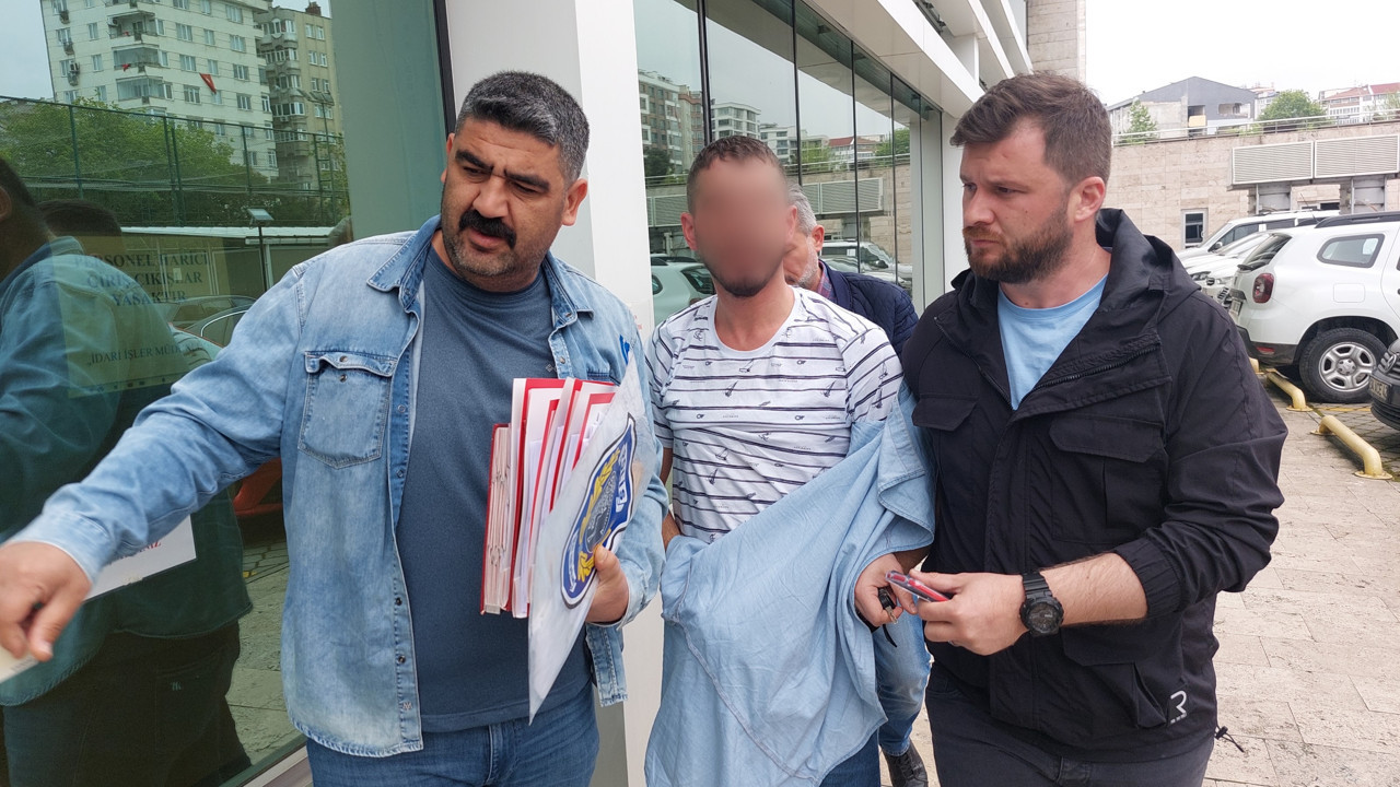 Satırla bir kişiyi yaralamıştı. Gözaltına alındı