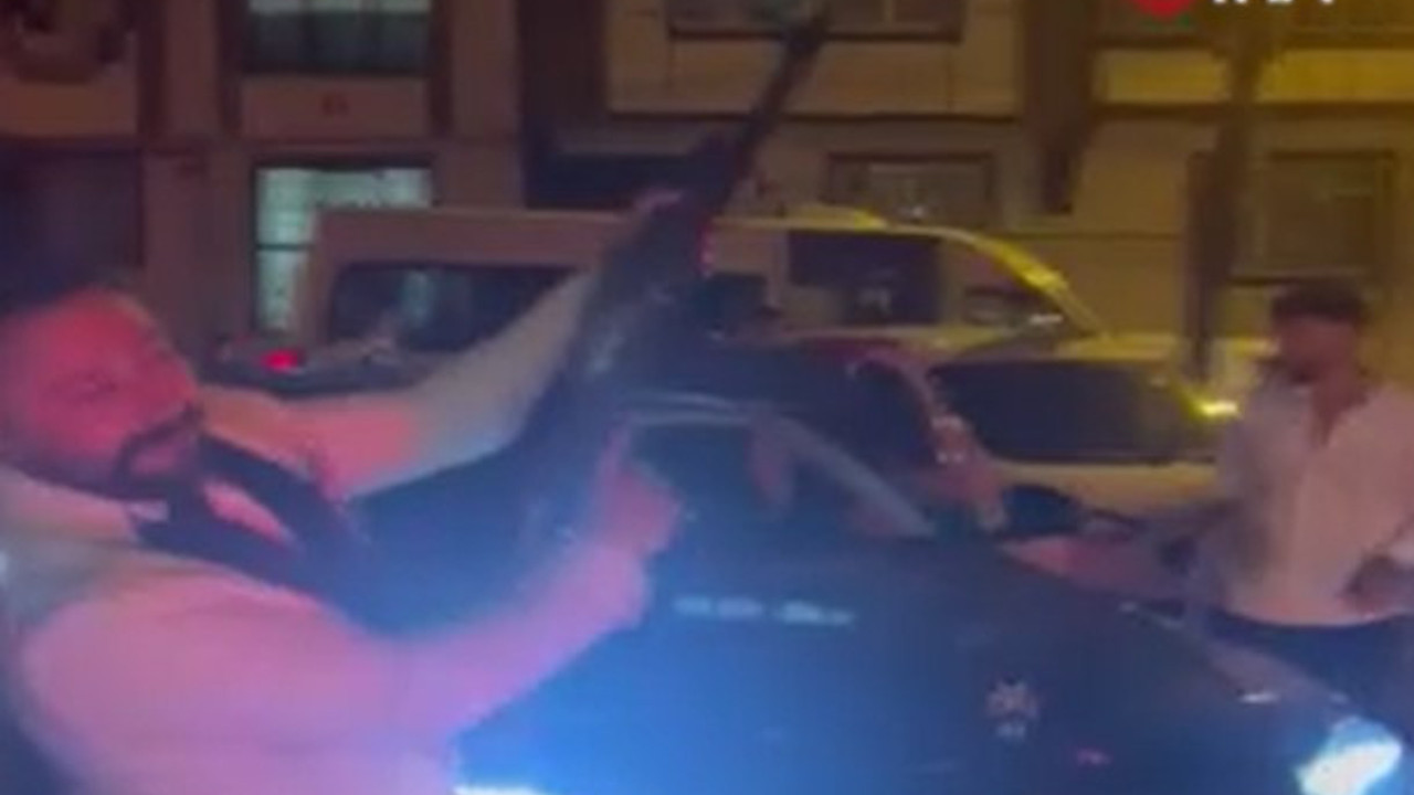 İstanbul’da tüfekli damat terör estirdi