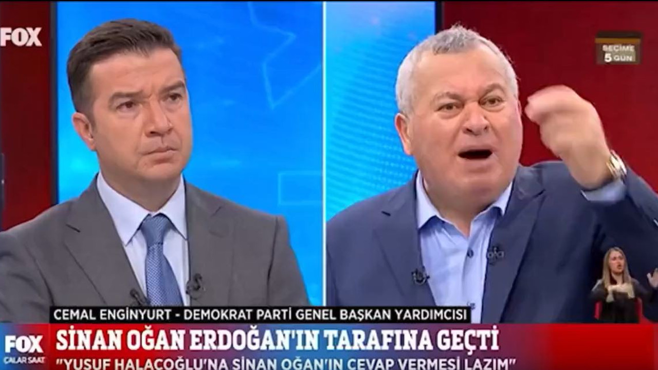 Cemal Enginyurt’tan Sinan Oğan’a: Meclis'te tokatla çarpa çarpa manyak etti AKP'liler seni. Nasıl bir araya geldin bunlarla?