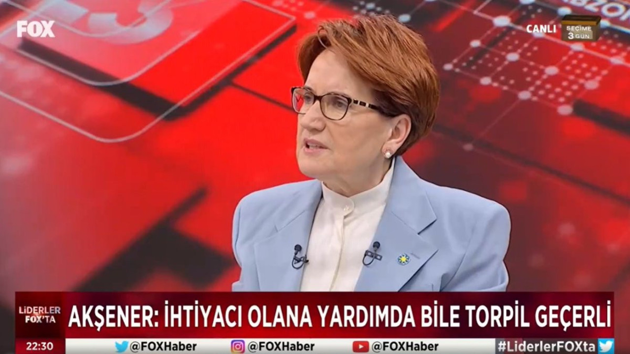 Meral Akşener'den 28 Mayıs çağrısı: Gençler sandığa gitmezlerse bir daha bu ülkede nefes alamayacaklar
