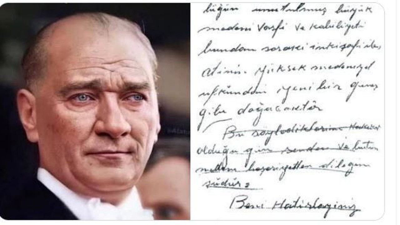 Naim Babüroğlu Atatürk'ün Türk milletine büyük tavsiyesini açıkladı