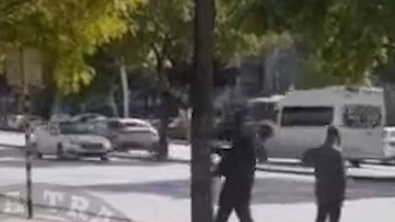 Ankara'da bir vatandaş ağaçla kavga etti. Oynatmaya az kaldı, doktorum nerede