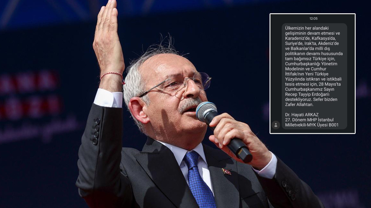 Kılıçdaroğlu’na yasak Cumhur İttifakı’na serbest. MHP’li eski vekil BTK’nın kararına rağmen Erdoğan’a oy istedi