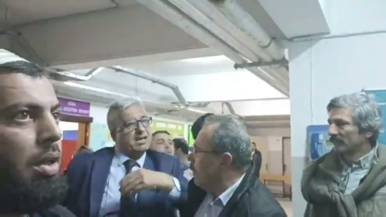 AKP'liler TKP müşahitlerini dışarı çıkarmaya çalıştı