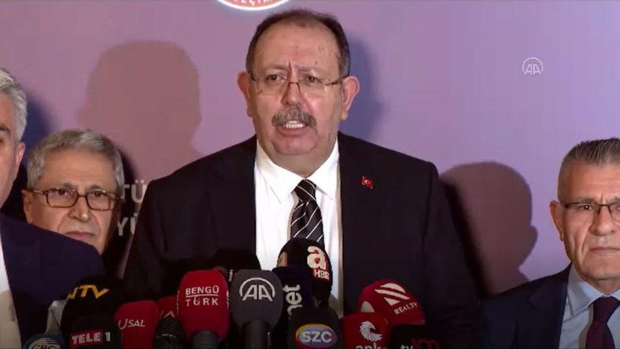 YSK Başkanı Ahmet Yener son durumu açıkladı: Oyların 75’i açıklandı