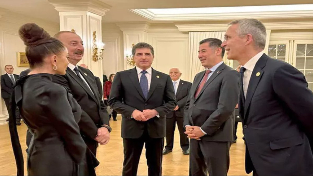Sosyal medyada günün en çok konuşulan karesi: Sinan Oğan, Aliyev, Stoltenberg ve Barzani