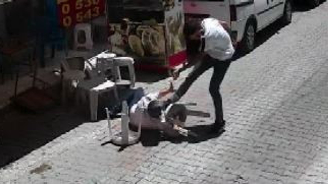 Adliye karşısında silahlı kavga