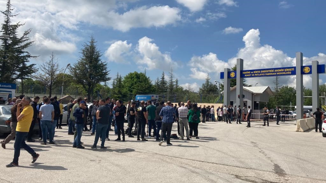 Ankara MKE roket ve patlayıcı fabrikasında patlama. 5 işçi şehit oldu