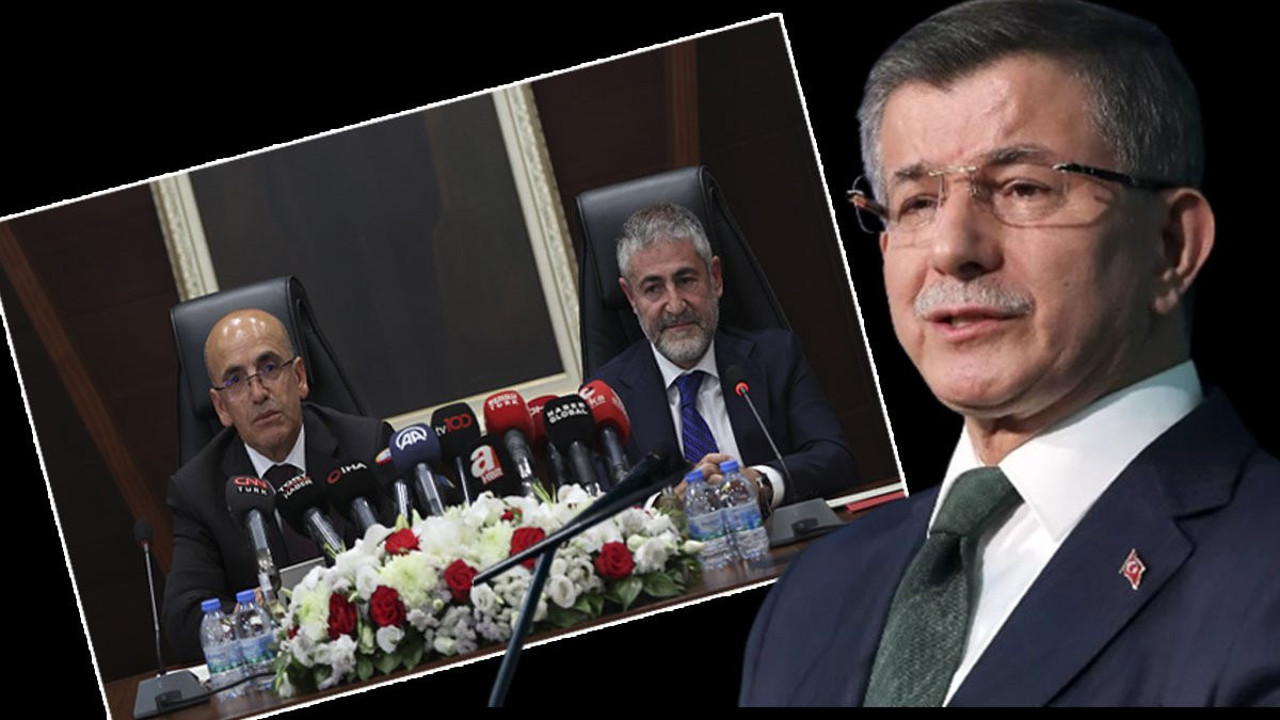 Ahmet Davutoğlu'ndan Nureddin Nebati paylaşımı: Bre akılsız adam!