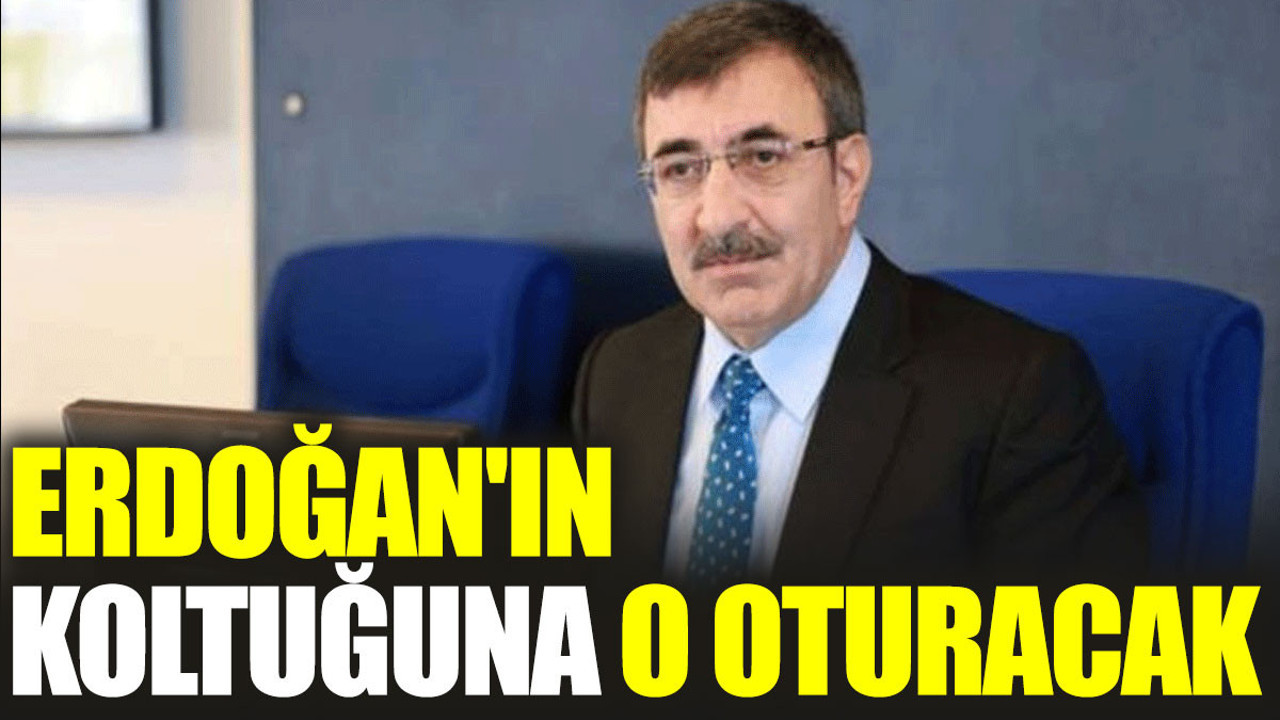 Erdoğan'ın koltuğuna o oturacak