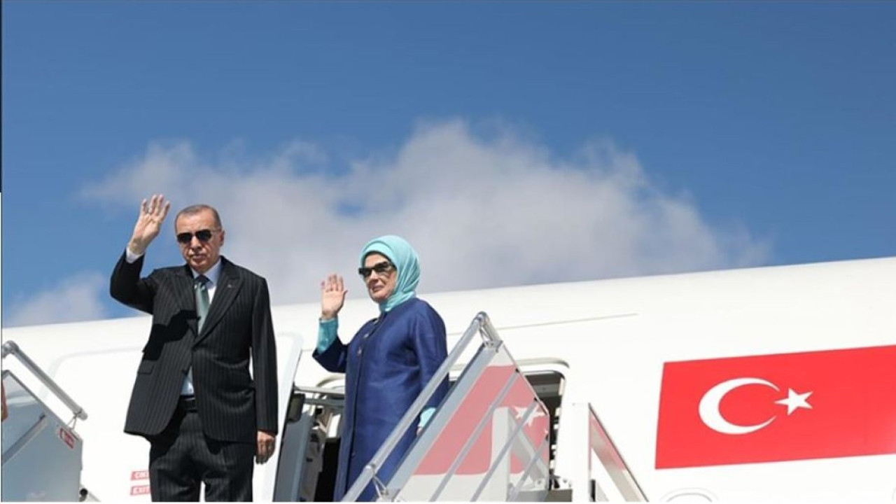 Cumhurbaşkanı Erdoğan, KKTC'ye gitti