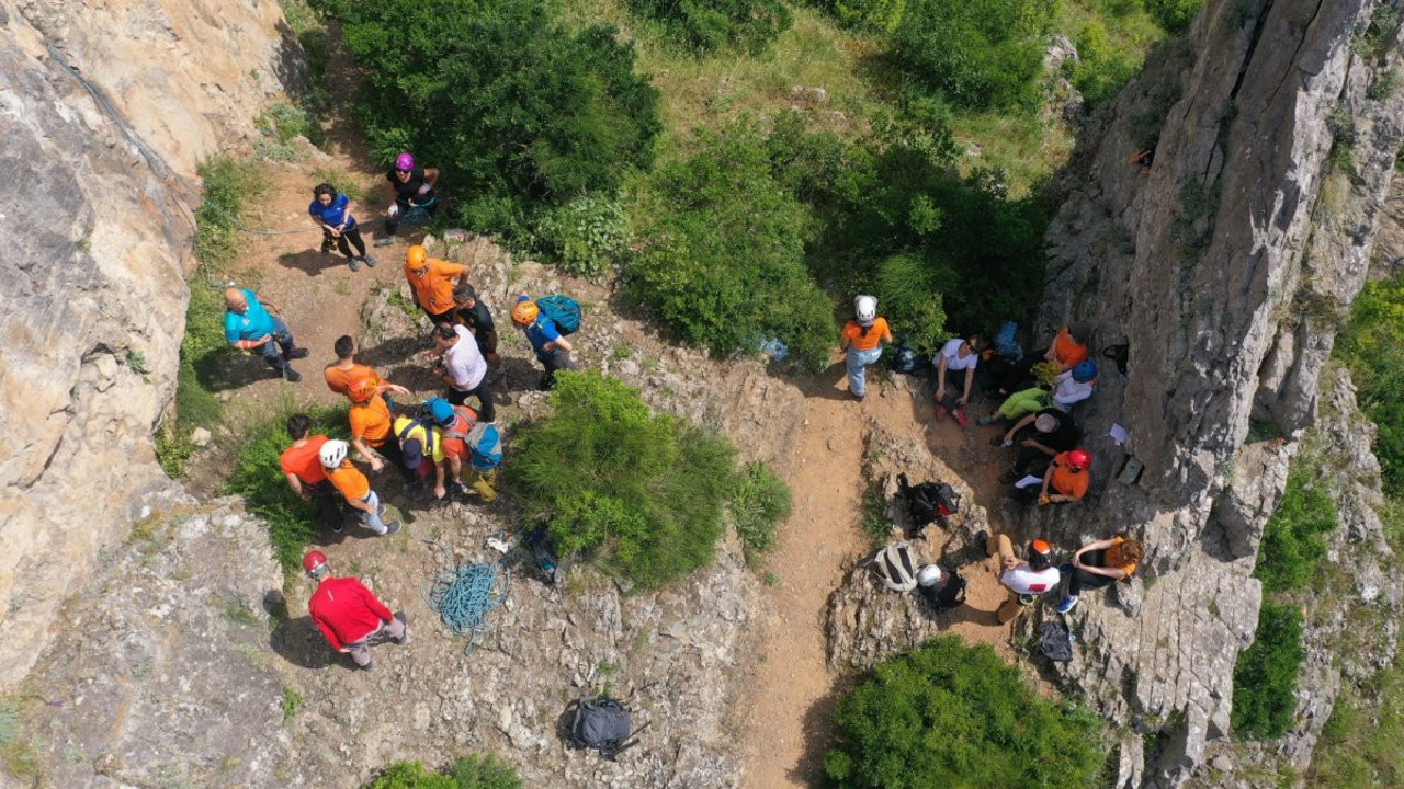 Ballıkayalar Tırmanış Şenliği, Kocaeli'de düzenlendi