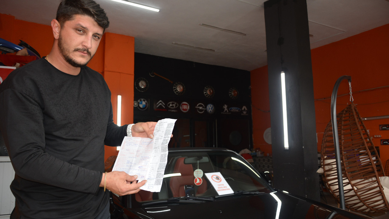 Drift yapmaktan 300 bin lira ceza alan gençten ilginç açıklama