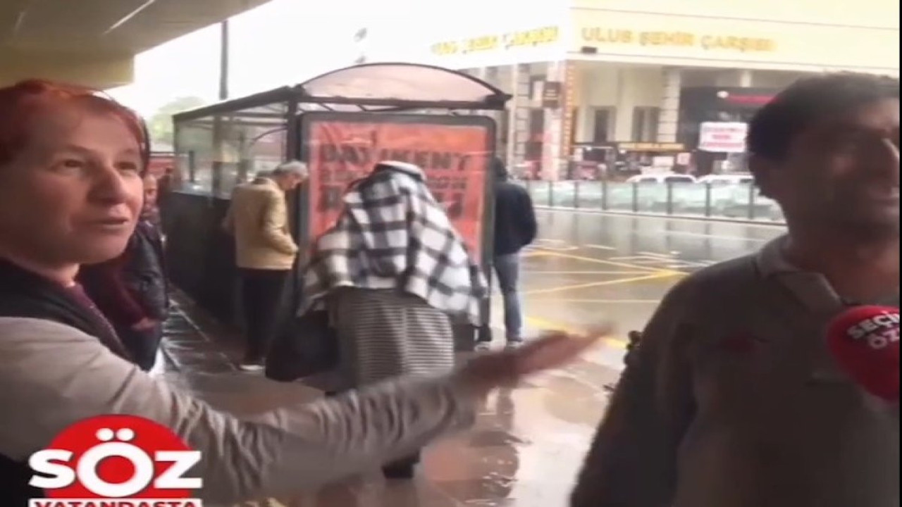 Sokak röportajında zıt görüşlü karı-koca kavgası! Ekonominin çok iyi olduğunu iddia eden kocasını sorularıyla susturdu