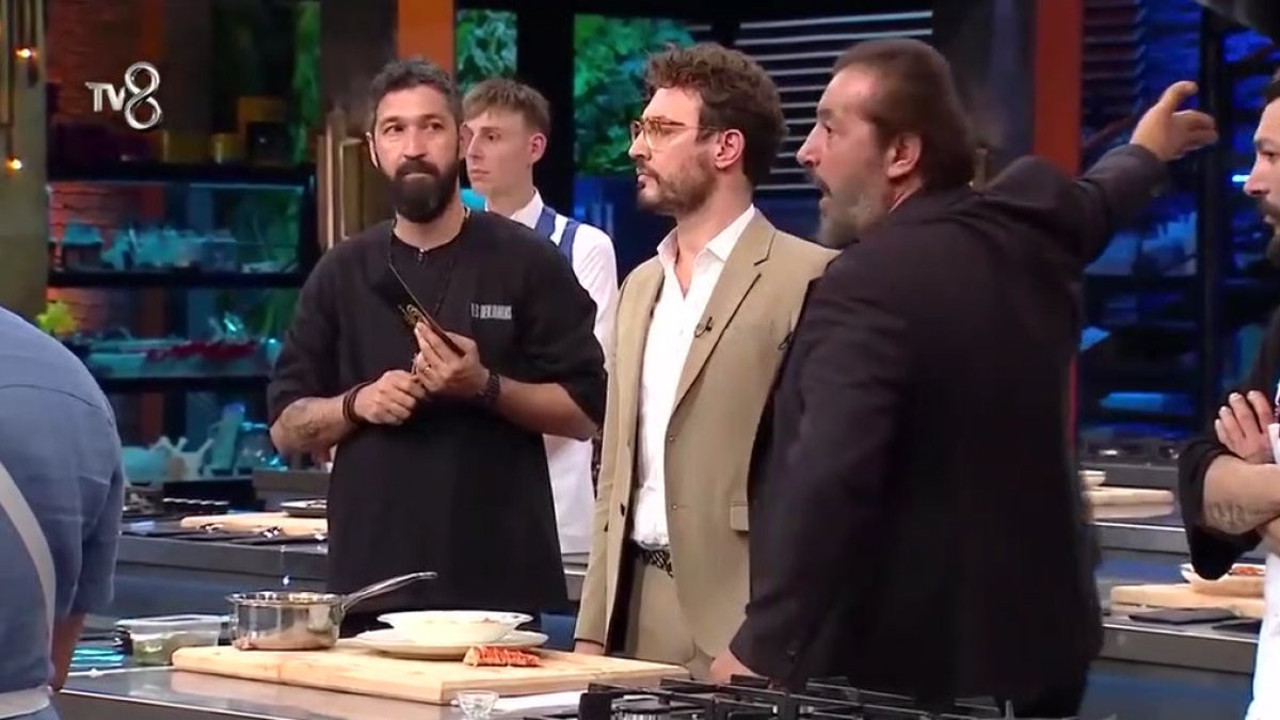 Masterchef'te gerginlik. Mehmet şef: Beni dinleyeceksen dinle yoksa kapı orada