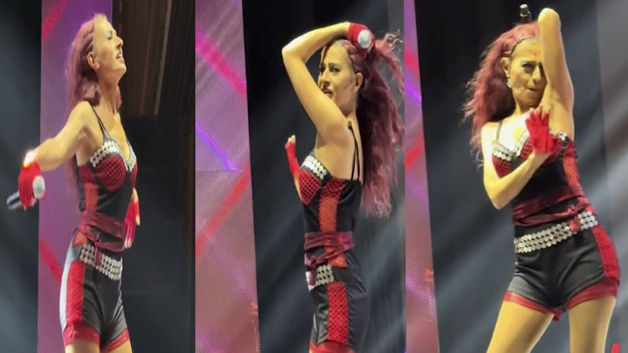 Yıldız Tilbe sahnede kendinden geçti