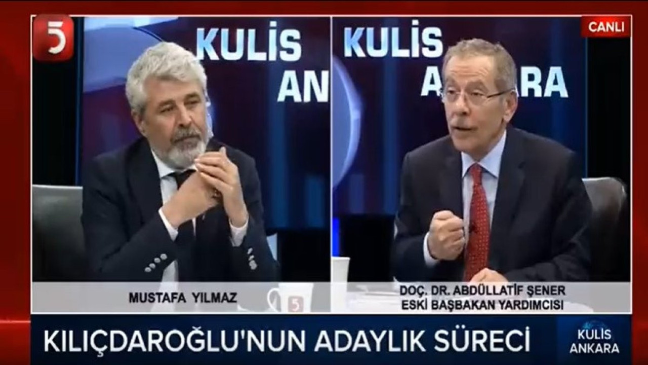 "İlk turda Sinan Oğan'a oy verdim" diyen Abdüllatif Şener sözlerine ‘açıklık’ getirdi: Kafa bulmak için söyledim