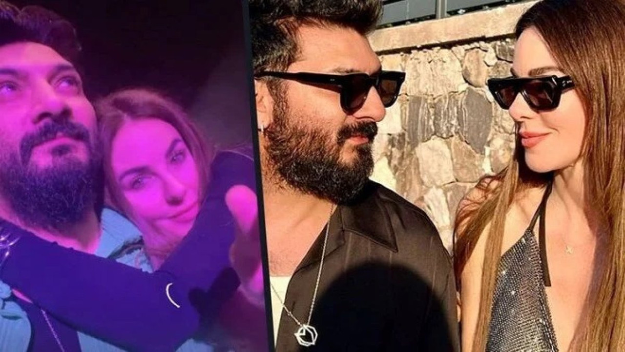 Defne Samyeli ile Çağrı Telkıvıran'dan romantik pozlar geldi