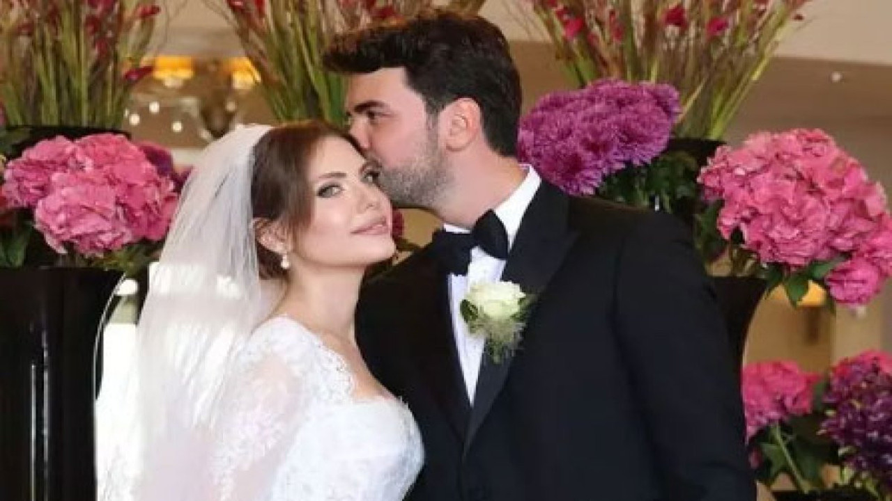 Merakla beklenen Eda Ece ve Buğrahan Tuncer düğününden ilk kareler