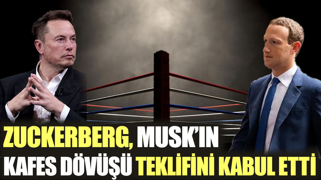 Zuckerberg, Musk'ın kafes dövüşü teklifini kabul etti