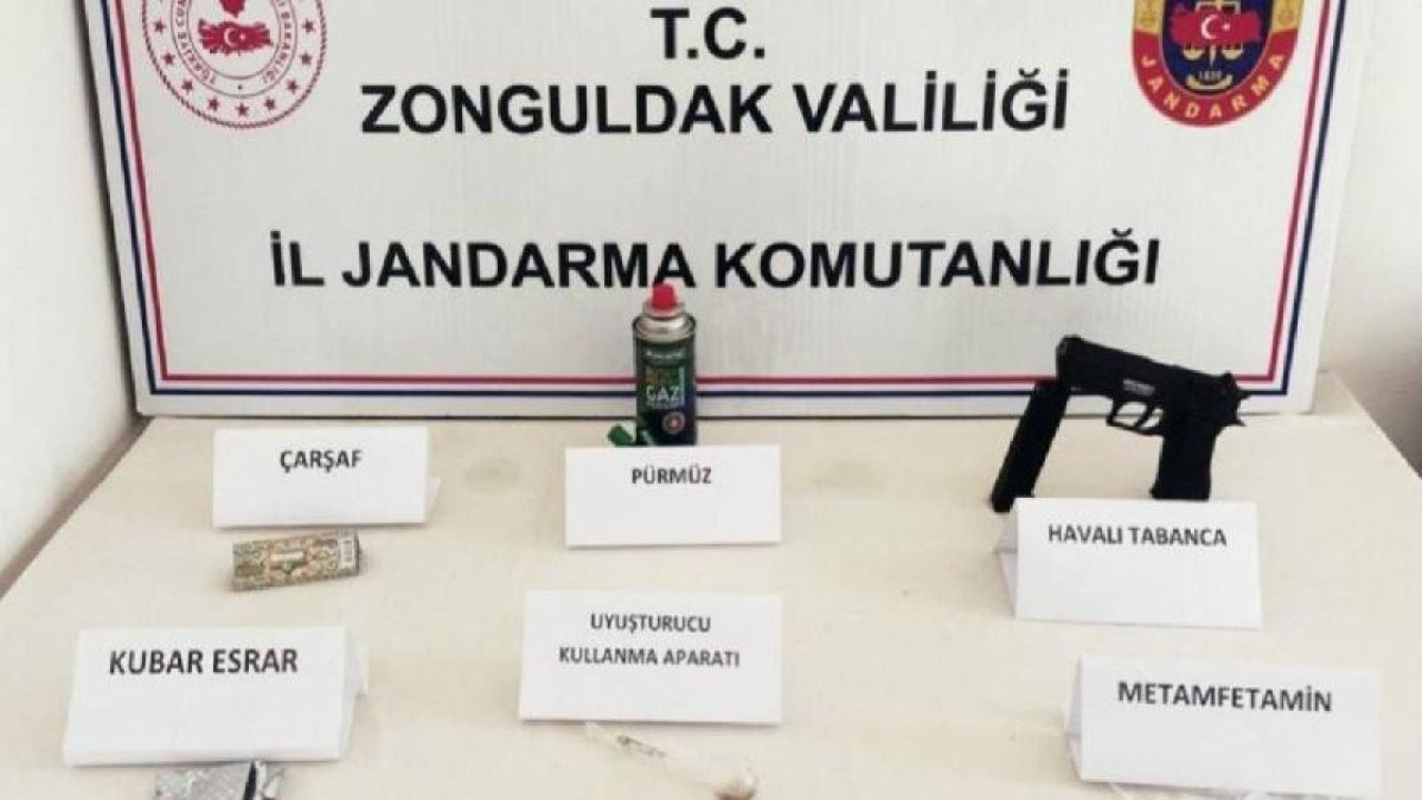 Zonguldak'ta uyuşturucu operasyonu (24 Haziran 2023)