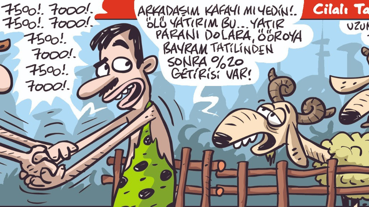 Kurbanlıklar bile ekonomist oldu. Emre Ulaş Türkiye'nin hazin durumunu çizdi. Çerçeveletip duvara asın