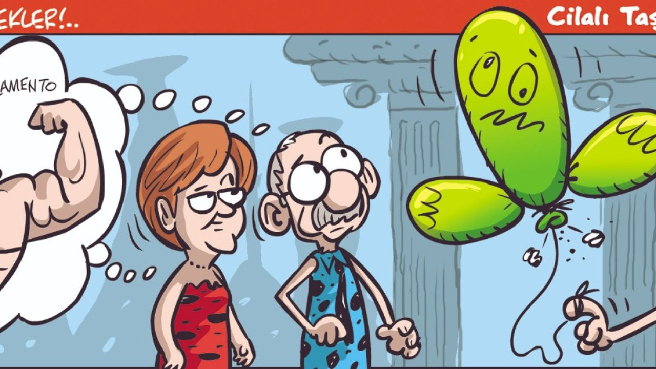 Emre Ulaş'tan hayaller Paris gerçekler Kasımpaşa karikatürü