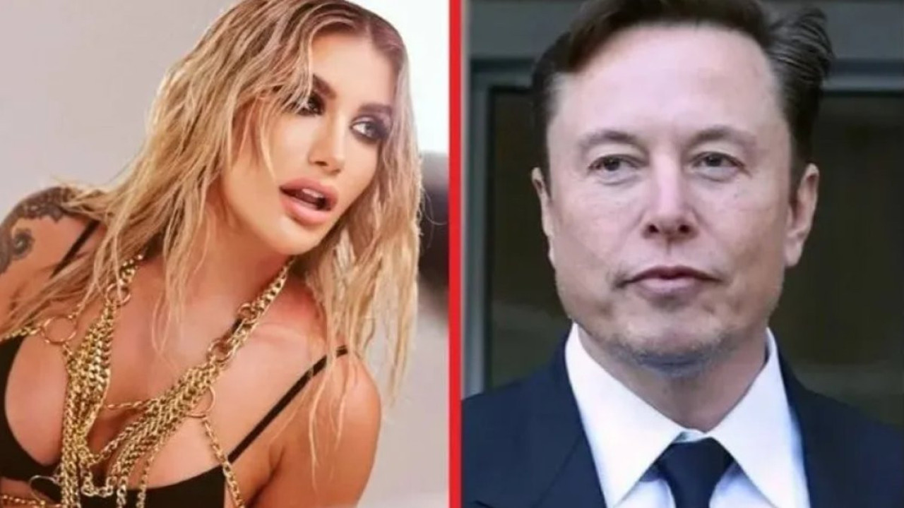 İrem Derici Elon Musk'a patlıcanlı gönderme yaptı. ''Al o mavi tiki...' diyerek ağır sözler söyledi