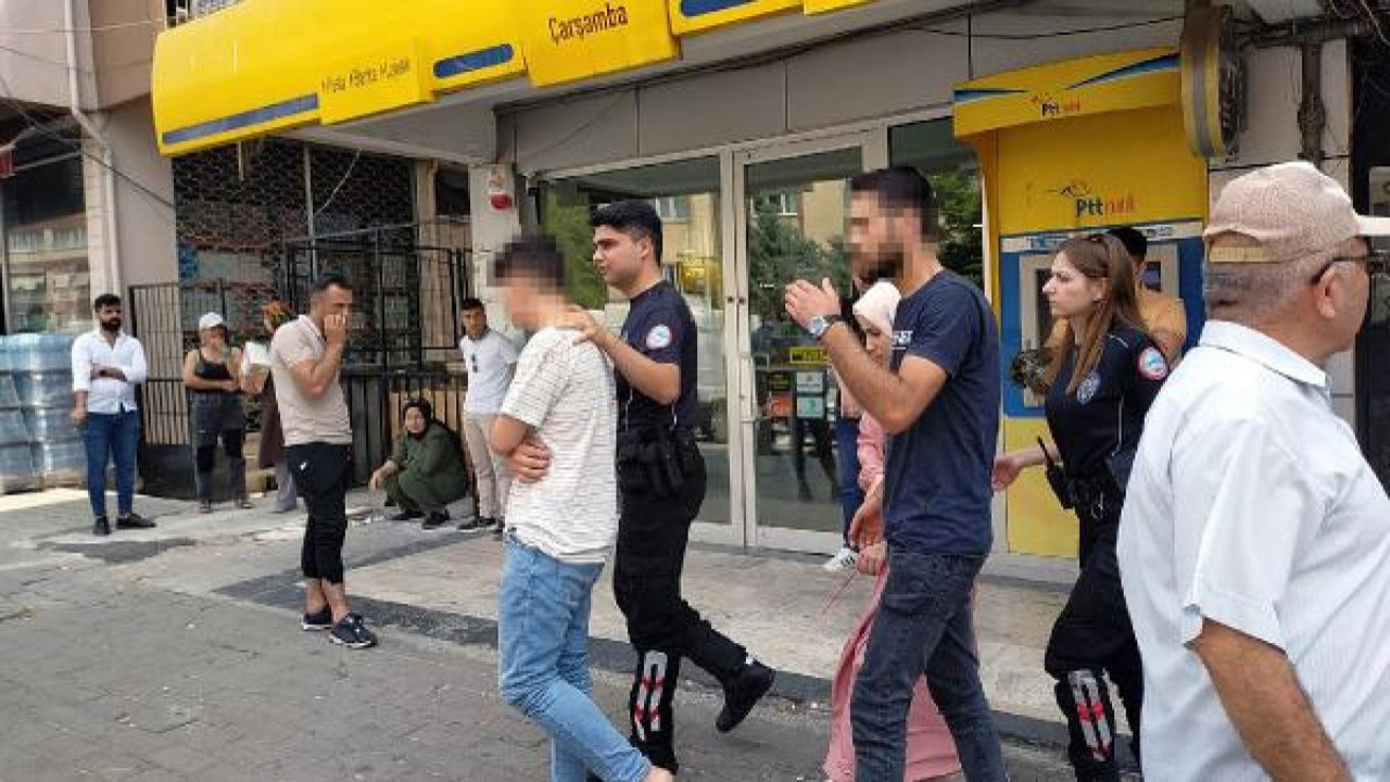 Suriyeliler birbirine girdi. 2'si yaralandı 4'ü gözaltına alındı