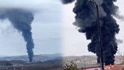 Kırıkkale’de fabrika yangını: Dumanlar gökyüzünü kapladı
