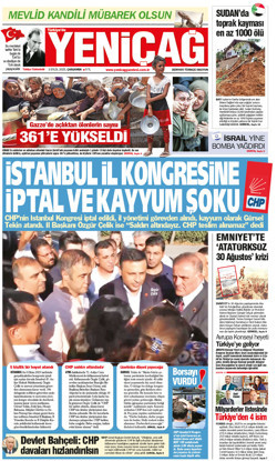 3 Eylül 2025 Çarşamba