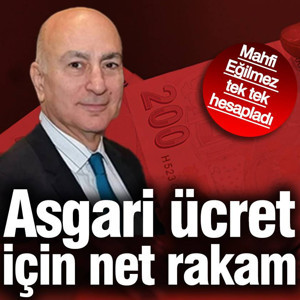 Ekonomist Mahfi Eğilmez'den asgari ücret için net rakam