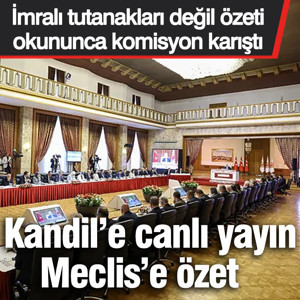 Süreç komisyonunda ‘özet’ tartışması