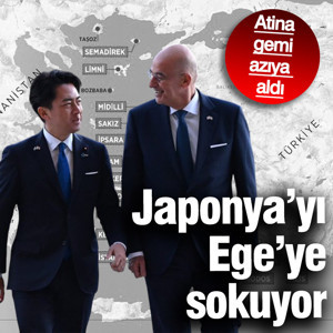 Atina gemi azıya aldı: Japonya'yı Ege'ye sokuyor