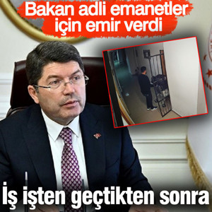 Bakan adli emanetler için emir verdi İş işten geçtikten sonra...