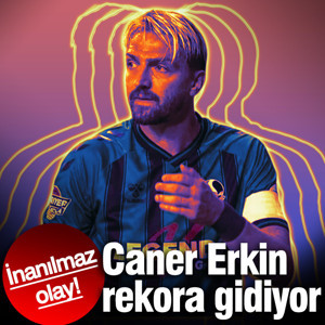 Caner Erkin rekora gidiyor! İnanılmaz olay