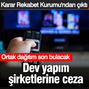 Rekabet Kurumu’ndan dev yapım şirketlerine ceza: Ortak dağıtım son bulacak