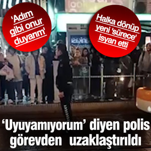 Açılım sürecine isyan etti! 'Uyuyamıyorum' diyen polis görevden uzaklaştırıldı