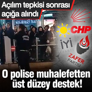 Açılım tepkisi sonrası açığa alındı: Muhalefetten üst düzey destek!