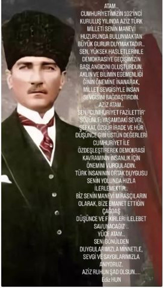 Ünlü isimlerden 29 Ekim Cumhuriyet Bayramı paylaşımları! - Resim : 2