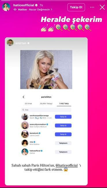 27 milyon kişi Paris Hilton’u, o ise Hatice’yi takip ediyor! Sosyal medya bu haberle kaynıyor - Resim: 4