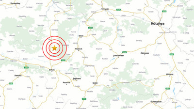 Kütahya'da deprem (09 Ekim 2025)