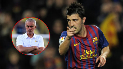David Villa'dan Jose Mourinho'ya taş!