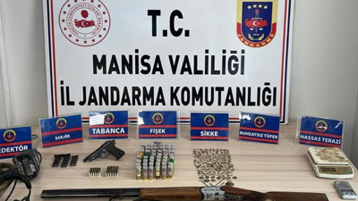 Manisa'da tarihi eser kaçakçılığı operasyonu!