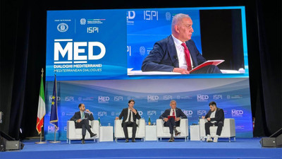 Hacıosmanoğlu, İtalya'da konuştu: İsrail'in men edilmemesini kabul edemiyorum