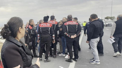 Polis konvoyuna saldırı! Yaralılar var