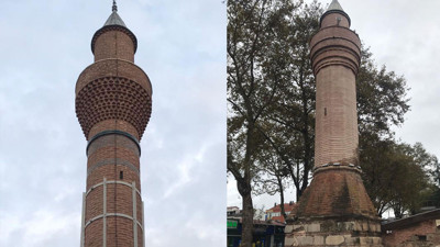 602 yıllık minare ayakta, 18 yıllık minare çürüyor