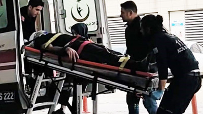 Başına makine çarpan işçi kanlar içinde kaldı!