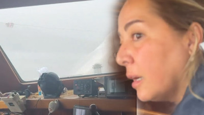 Ünlü popçu ailesiyle ölümden döndü! Sahil güvenlik teyakkuza geçti... Görüntüler korkuttu